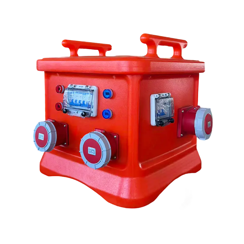 Industriae Waterproof Plug Box – IP66, 16A 220V